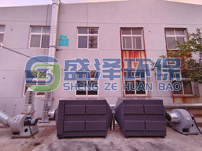 化工行業(yè)產(chǎn)線(xiàn)油漆灌裝廢氣治理